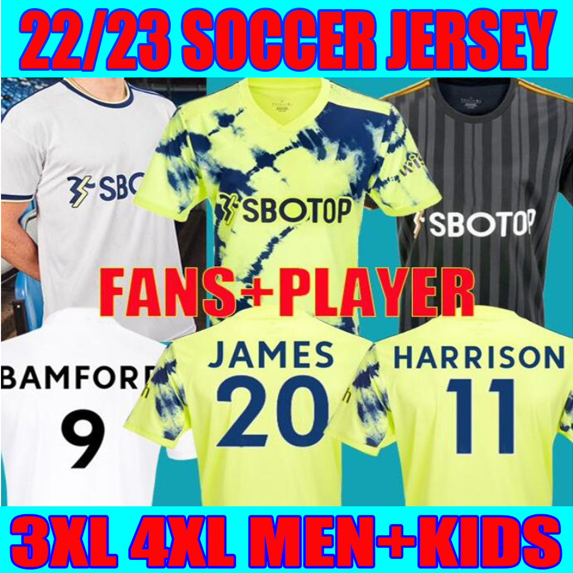 Top quality S-4xl 22 23 Summerville Bamford Soccer Jerseys Leeds Uniteds Adams Klich Harrison Kit 2022 2023 Llorente Sinisterra James Football Shirt, 22-23 home
Top quality S-4xl 22 23 Summerville Bamford Soccer Jerseys Leeds Uniteds Adams Klich Harrison Kit 2022 2023 Llorente Sinisterra James Football Shirt, 22-23 home