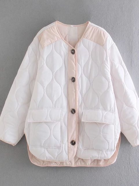 Womens Down Parkas Womens Winter Jacket Armygreen Bomber Parkas Oversized Quilted Coats Pocket Womens Spring Jacket Warm Loose Chic Coat 220902