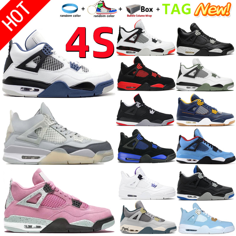 2022 IV 4 4S Basketball Shoes University Blue Midnight Navy Messy Room Black Cat White Neon 95 Unisex Sports Sneakers Trainers Fire Red Bred Sail Men Women 36-47, Box
2022 IV 4 4S Basketball Shoes University Blue Midnight Navy Messy Room Black Cat White Neon 95 Unisex Sports Sneakers Trainers Fire Red Bred Sail Men Women 36-47, Box