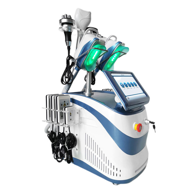 Cryo Fat Freezing Slimming Machine 40K Ultrasonic Cavitation Radio Frequency RF Lifting Skin Tightening Lipo Laser Cellulite Removal Weight Reduce Fat