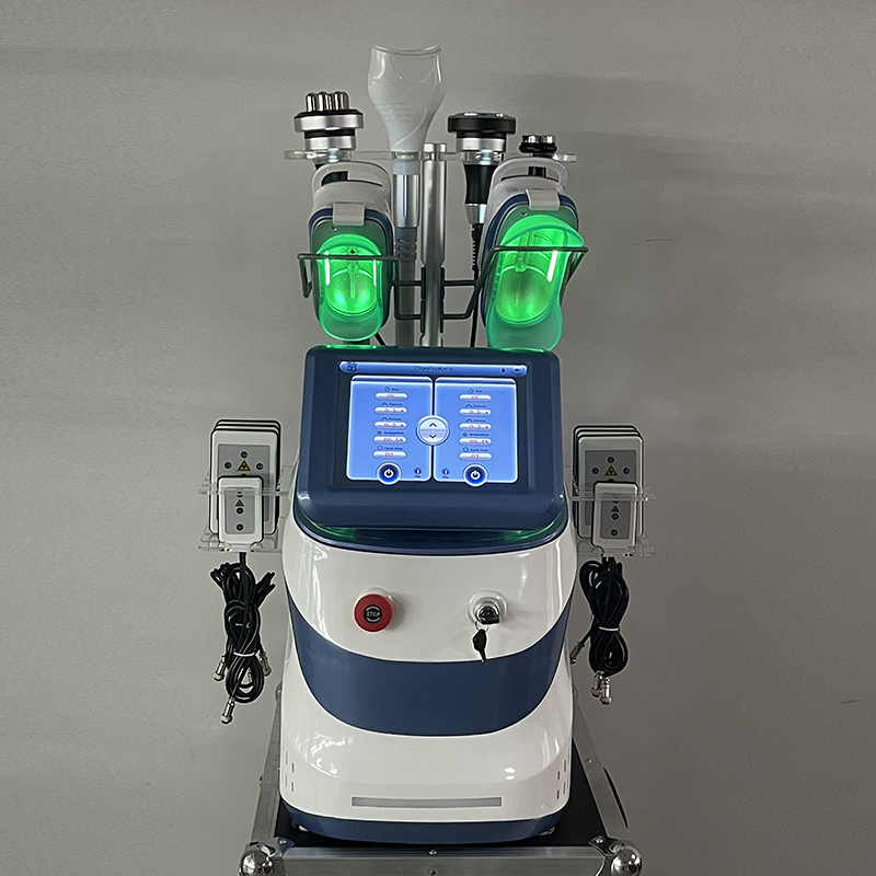 New Model Cryo Lipo Slimming Machine 360 Angel Surrounding Fat Freeze Cellulite Removal Weight Reduce 40K Cavitation RF Lipolaser Cryotherapy Cool Fre