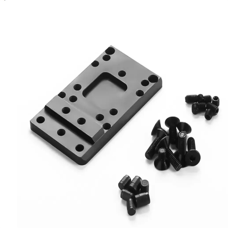 Tactical Mount Plate Base Universal Pistol Red Dot Optics Sight Mount RMR/VENOM/MROS Glock.hj, Black
Tactical Mount Plate Base Universal Pistol Red Dot Optics Sight Mount RMR/VENOM/MROS Glock.hj, Black