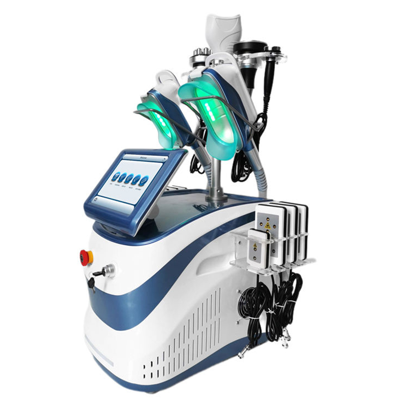 Cryo Fat Freezing Slimming Machine 40K Ultrasonic Cavitation Radio Frequency RF Lifting Skin Tightening Lipo Laser Cellulite Removal Weight Reduce Fat