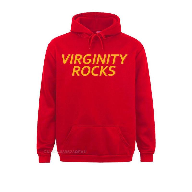 Mens Hoodies Sweatshirts Men Funny Top Women Fashion Hoodies Virginity Rocks Unisex Women Hoodie Cotton Hoodies Men Summer Fashion Hoodie UsEu Size 22