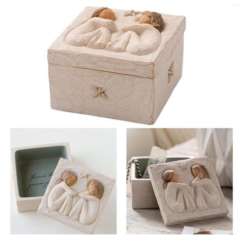 Jewelry Pouches Resin Box Decorative Keepsake Storage Organizer Trinket Case Gift For Her To Remind Someone That They Are Loved
Jewelry Pouches Resin Box Decorative Keepsake Storage Organizer Trinket Case Gift For Her To Remind Someone That They Are Loved