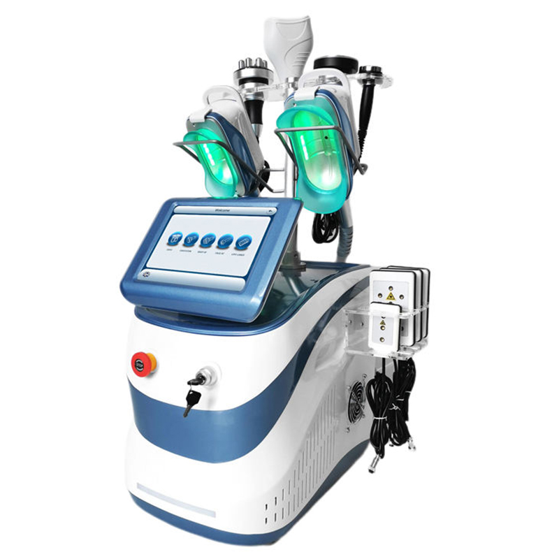 Cryo Fat Freezing Slimming Machine 40K Ultrasonic Cavitation Radio Frequency RF Lifting Skin Tightening Lipo Laser Cellulite Removal Weight Reduce Fat
