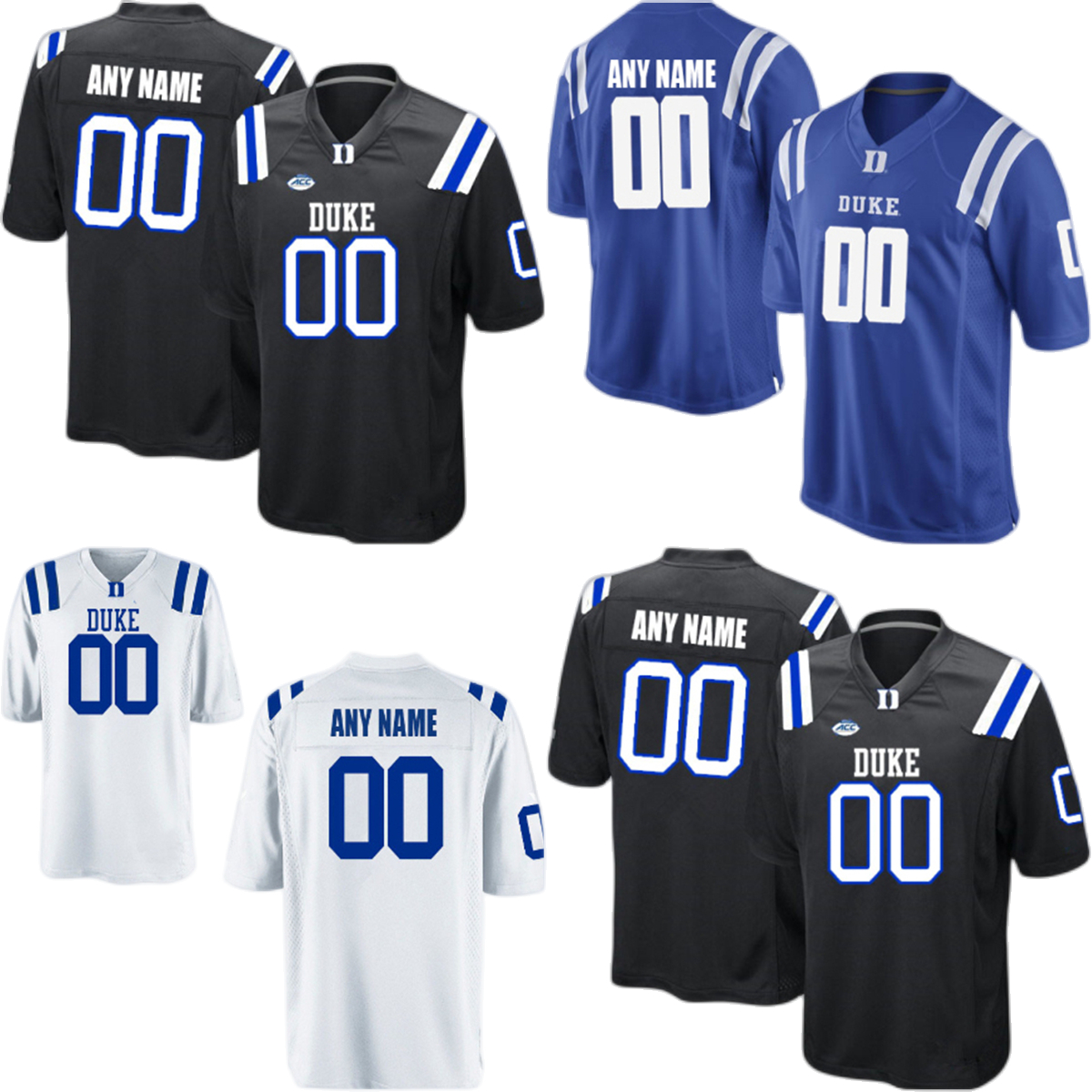 NCAA Duke Blue Devils College Football Jerseys 4 Myles Hudzick Jersey 10 Riley Leonard 12 Joe Hardison 17 Daniel Jones Coleman Barnes Pickett Heyward Custom, Custom name number
NCAA Duke Blue Devils College Football Jerseys 4 Myles Hudzick Jersey 10 Riley Leonard 12 Joe Hardison 17 Daniel Jones Coleman Barnes Pickett Heyward Custom, Custom name number