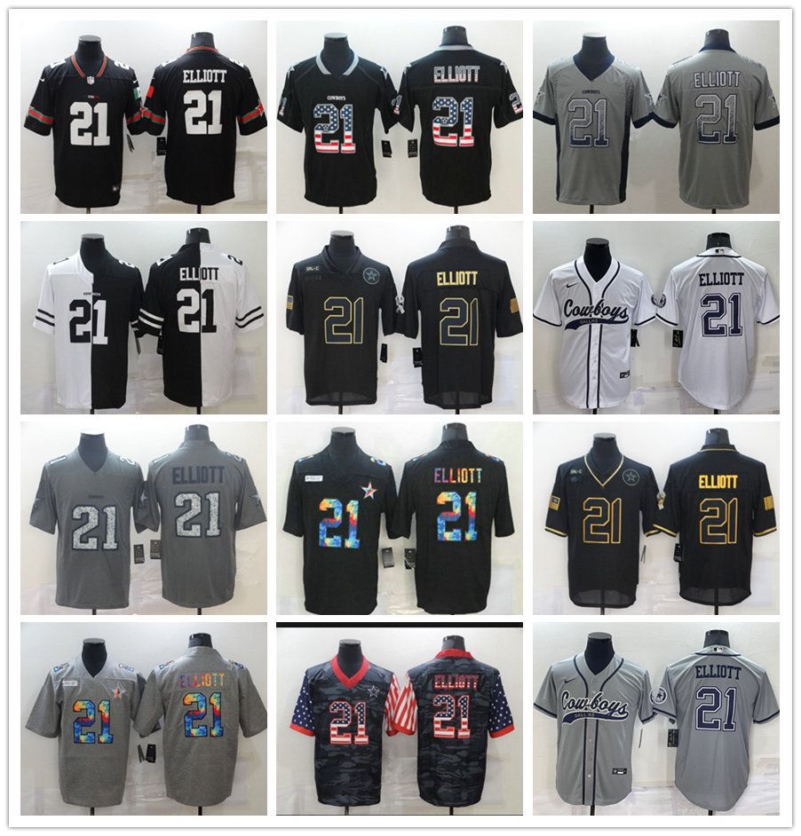 Jersey Football Dallas''Cowboys''MEN Ezekiel Elliott Crucial Catch USA Camo 2020 Salute To Service Stitched Limited, 12
Jersey Football Dallas''Cowboys''MEN Ezekiel Elliott Crucial Catch USA Camo 2020 Salute To Service Stitched Limited, 12