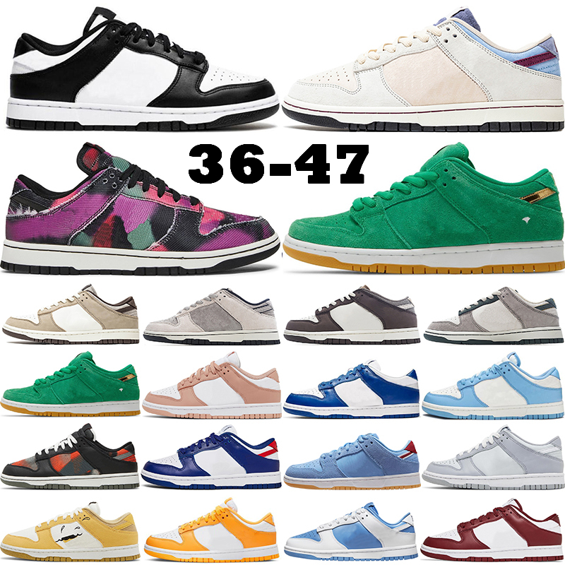 Plate-forme Casual Shoes For Men Women Designer Sneaker Black White Paisley Panda Racer Blue Patricks Day Graffiti Obsidian Dunky Low Platform Trainers Size 46 47, 33
Plate-forme Casual Shoes For Men Women Designer Sneaker Black White Paisley Panda Racer Blue Patricks Day Graffiti Obsidian Dunky Low Platform Trainers Size 46 47, 33