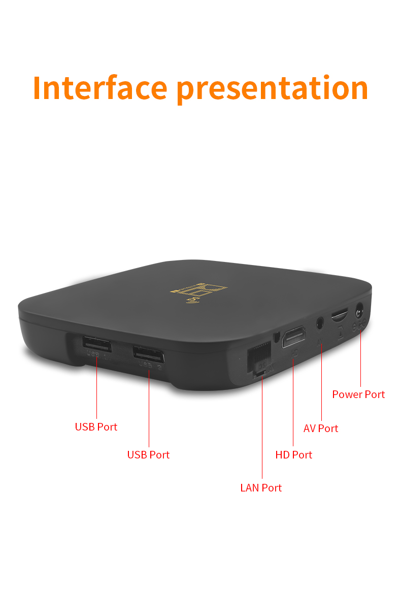 france stock D9 5g TV Box Android 11 Set Top Box WIFI 905 Core 4K HD 2g 16gVideo Media Player Home Theater