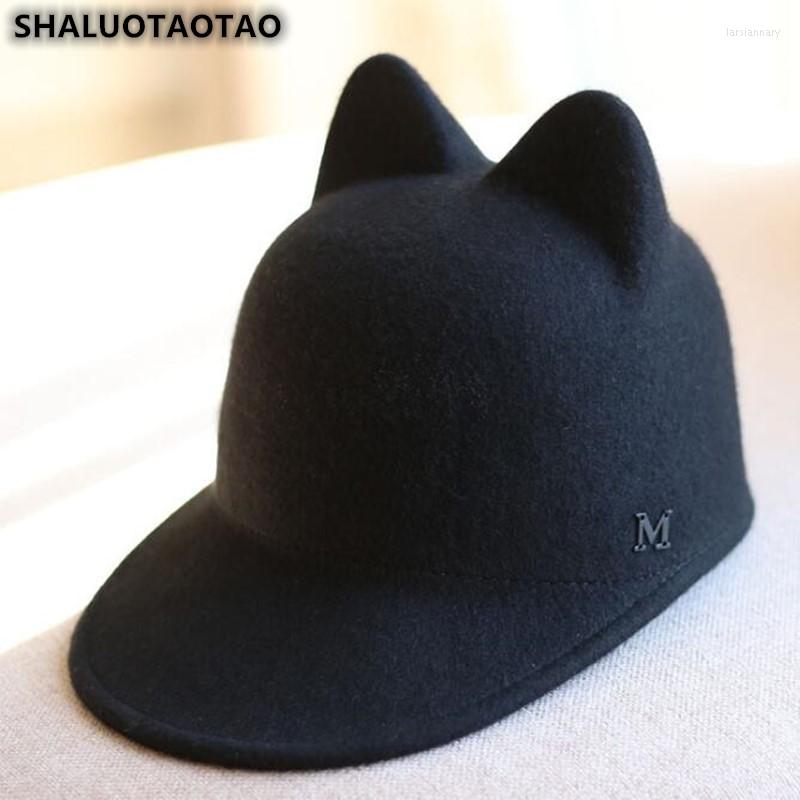 Ball Caps SHALUOTAOTAO 100% Wool Baseball Cap For Women's Autumn Winter Fashion Lovely Ear Equestrian Hat Trend Lady Brands Snapback, Blue
Ball Caps SHALUOTAOTAO 100% Wool Baseball Cap For Women's Autumn Winter Fashion Lovely Ear Equestrian Hat Trend Lady Brands Snapback, Blue