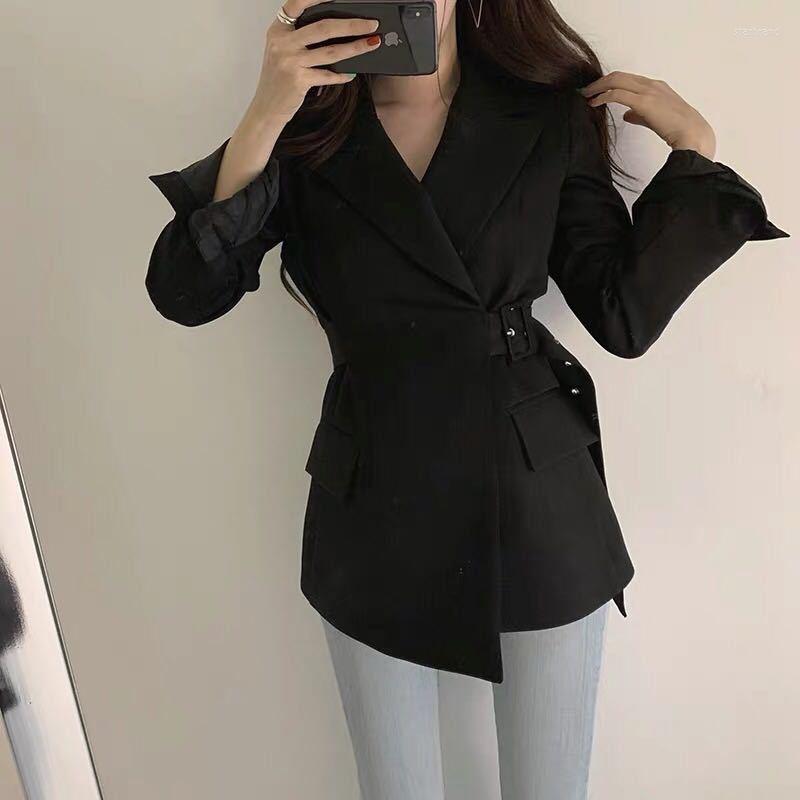 Women' Suits Women Blazers 2022 Office Uniform Designs Ol Sashes Jackets Belt For Coat Outwear Female Solid Cardigan Tops DD2338
Women' Suits Women Blazers 2022 Office Uniform Designs Ol Sashes Jackets Belt For Coat Outwear Female Solid Cardigan Tops DD2338