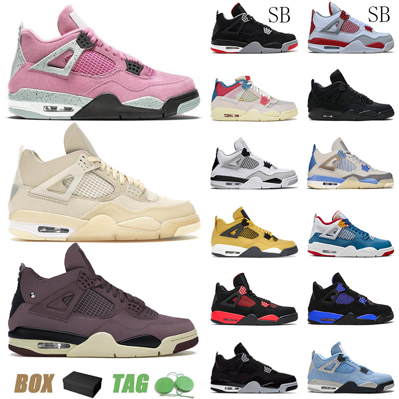 With Box Jordam 4 Jorda 4s Basketball Shoes Jumpman IV Men Women J4 Jorden4s Airness Jorden 4 Military Black Cats Cactus Jack Designer Sneakers Trainers Big Size 13, 40-47 red thunder
With Box Jordam 4 Jorda 4s Basketball Shoes Jumpman IV Men Women J4 Jorden4s Airness Jorden 4 Military Black Cats Cactus Jack Designer Sneakers Trainers Big Size 13, 40-47 red thunder