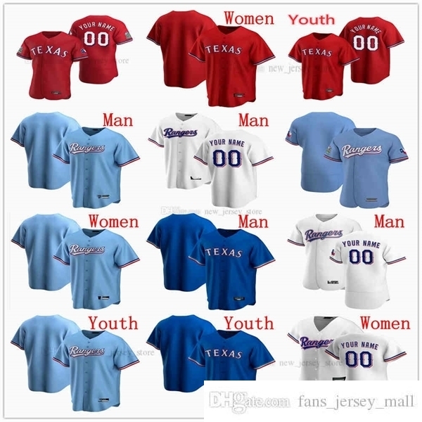 Custom Men Kids Women Baseball Jersey Ian Kennedy Michael Young Mike Foltynewicz Mitch Williams Nomar Mazara Rafael Palmeiro Spencer Patton, Youth only s-xl
Custom Men Kids Women Baseball Jersey Ian Kennedy Michael Young Mike Foltynewicz Mitch Williams Nomar Mazara Rafael Palmeiro Spencer Patton, Youth only s-xl