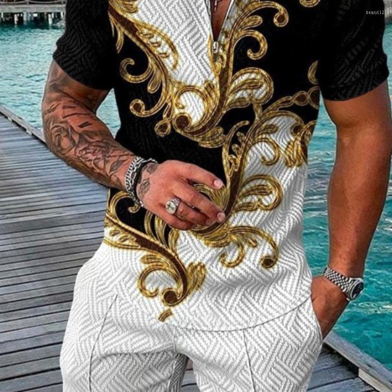 Men' Tracksuits Summer Short Sleeved Shirt Beach Shorts 2 Piece Sets Tracksuit Men' Oversized 3D Printed Casual Sports Suit, Polotz-1
Men' Tracksuits Summer Short Sleeved Shirt Beach Shorts 2 Piece Sets Tracksuit Men' Oversized 3D Printed Casual Sports Suit, Polotz-1