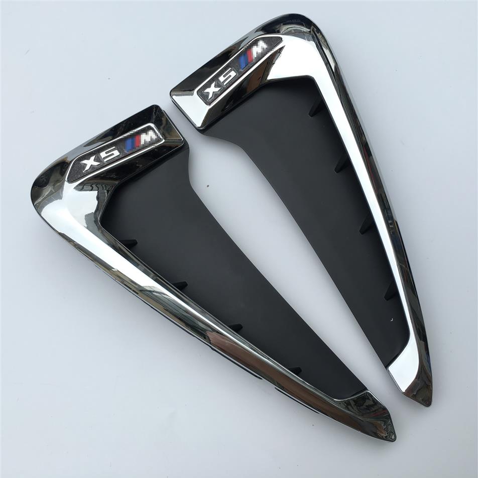 For BMW X5 F15 ABS Side Wing Air Vent Outlet Decorative Stickers Front Fender Side Nozzle Trim Black&Chrome2645
For BMW X5 F15 ABS Side Wing Air Vent Outlet Decorative Stickers Front Fender Side Nozzle Trim Black&Chrome2645