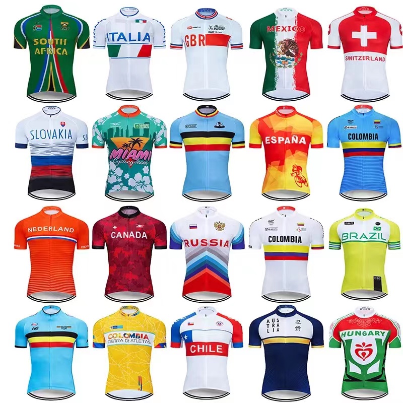 Summer 2022 National Cycling Jersey MTB Bicycle Clothing Quick Dry Bike Wear Clothes Men's Short Maillot Roupa Ropa De Ciclismo, Green
Summer 2022 National Cycling Jersey MTB Bicycle Clothing Quick Dry Bike Wear Clothes Men's Short Maillot Roupa Ropa De Ciclismo, Green