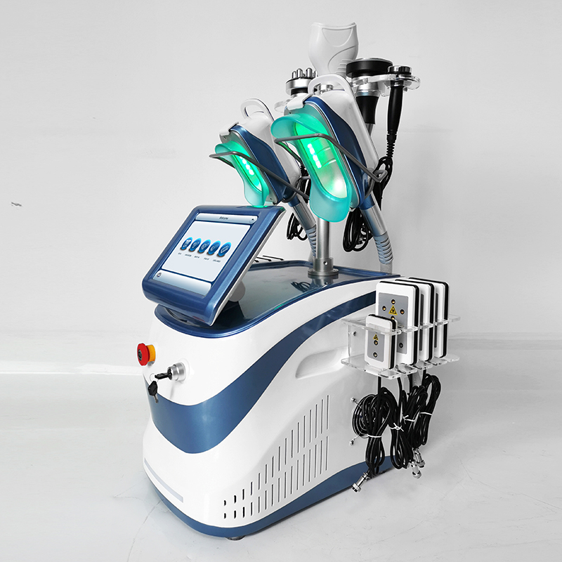 Cryo Fat Freezing Slimming Machine 40K Ultrasonic Cavitation Radio Frequency RF Lifting Skin Tightening Lipo Laser Cellulite Removal Weight Reduce Fat