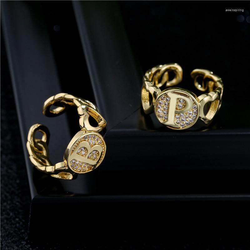 Cluster Rings HipHop Punk Initial Letter Ring For Women Men Gold A-Z Female Finger Gothic Wedding Jewelry Wholesale Anillos
Cluster Rings HipHop Punk Initial Letter Ring For Women Men Gold A-Z Female Finger Gothic Wedding Jewelry Wholesale Anillos