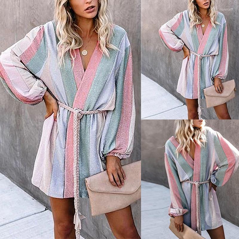 Women' Trench Coats Kf-Women' Fashion Printed Loose Belt Vertical Stripe Windbreaker Jacket
Women' Trench Coats Kf-Women' Fashion Printed Loose Belt Vertical Stripe Windbreaker Jacket