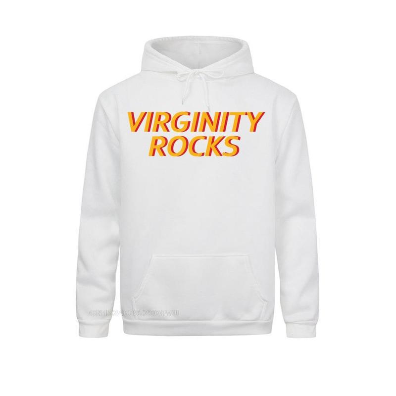 Mens Hoodies Sweatshirts Men Funny Top Women Fashion Hoodies Virginity Rocks Unisex Women Hoodie Cotton Hoodies Men Summer Fashion Hoodie UsEu Size 22