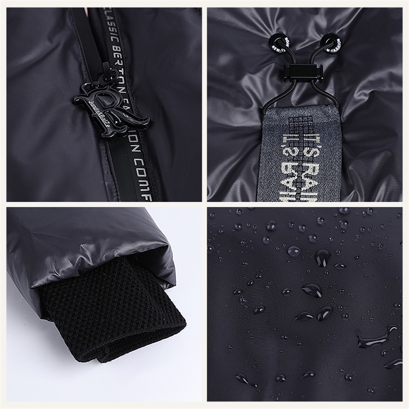 Womens Down Parkas HaiLuoZi Womens Winter Down Jacket Hooded Warm Casual Fashion Zipper Solid Color Short Cotton Parker 852 220902