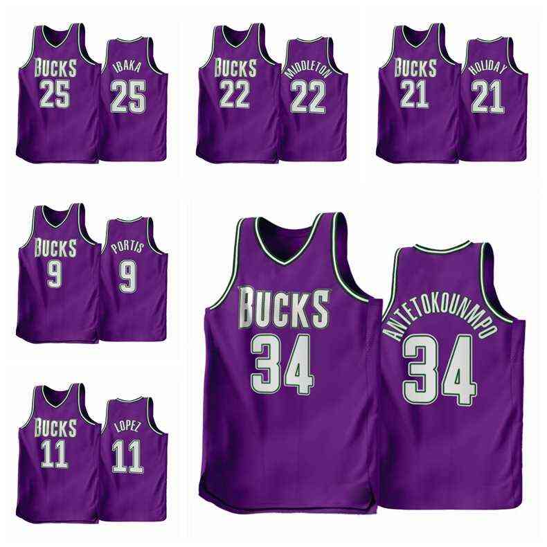 Basketball Men Giannis Antetokounmpo Jrue Holiday Khris Middleton Bobby Portis Brook Lopez Ibaka 2022-23 Classic Purple Edition Basketball Jersey
Basketball Men Giannis Antetokounmpo Jrue Holiday Khris Middleton Bobby Portis Brook Lopez Ibaka 2022-23 Classic Purple Edition Basketball Jersey