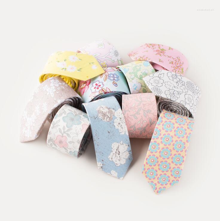 Bow Ties GUSLESON Men And Women Slim 6cm Flower Colorful Cotton Skinny Necktie For Wedding Party Business Formal Gift
Bow Ties GUSLESON Men And Women Slim 6cm Flower Colorful Cotton Skinny Necktie For Wedding Party Business Formal Gift