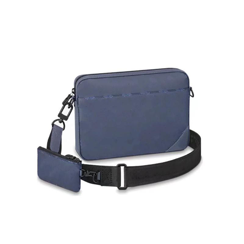5A M69827 Duo Blue Shadow Leather Messenger Bag SPRINTER Soft Mono Mens Crossbody 2pcs Bags Man Shoulder Bag Embossed Purse, Box
5A M69827 Duo Blue Shadow Leather Messenger Bag SPRINTER Soft Mono Mens Crossbody 2pcs Bags Man Shoulder Bag Embossed Purse, Box