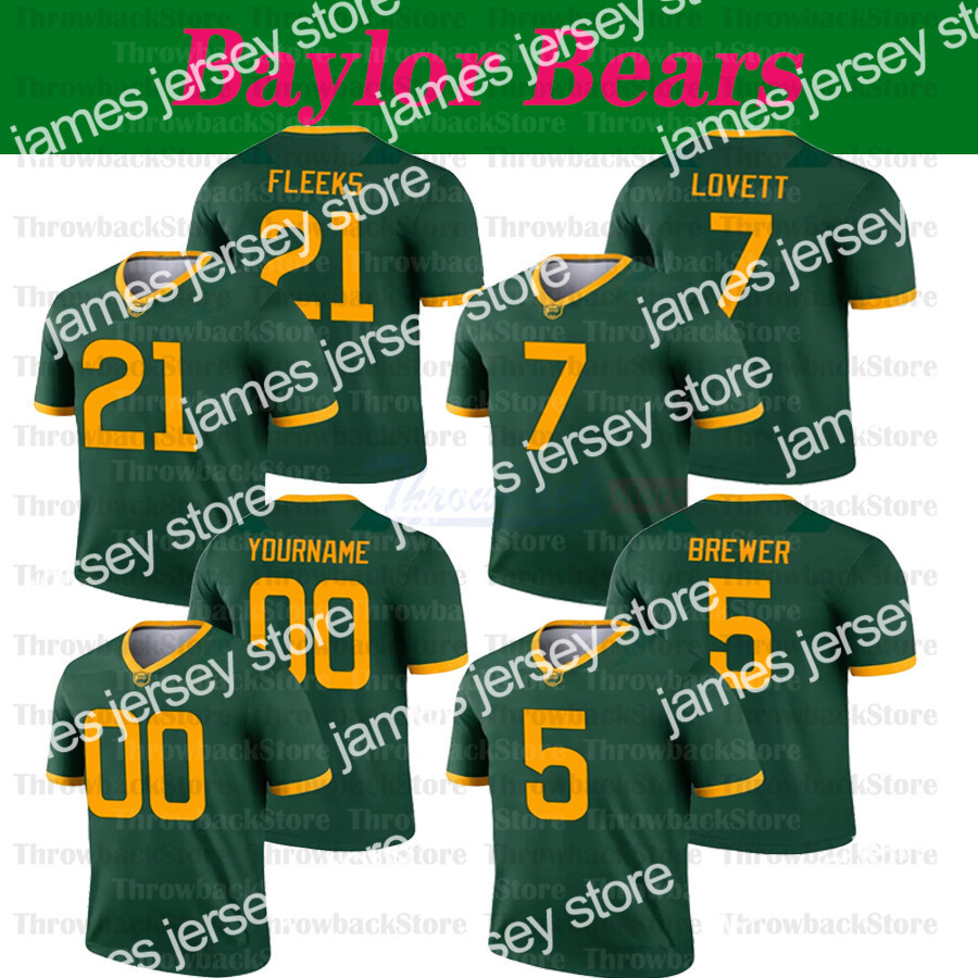 American College Football Wear Custom Baylor Jersey #5 Denzel Mims #7 John Lovett #10 RG3 Robert Griffin III #12 Charlie Brewer II Jerseys, Youth green
American College Football Wear Custom Baylor Jersey #5 Denzel Mims #7 John Lovett #10 RG3 Robert Griffin III #12 Charlie Brewer II Jerseys, Youth green