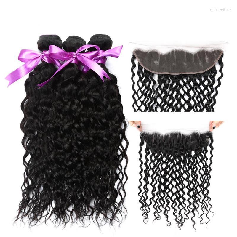 Human Hair Bulks Brazilian Water Wave Weave Bundles With Frontal 100% 13x4 Lace Free Ship Trendy Beauty
Human Hair Bulks Brazilian Water Wave Weave Bundles With Frontal 100% 13x4 Lace Free Ship Trendy Beauty