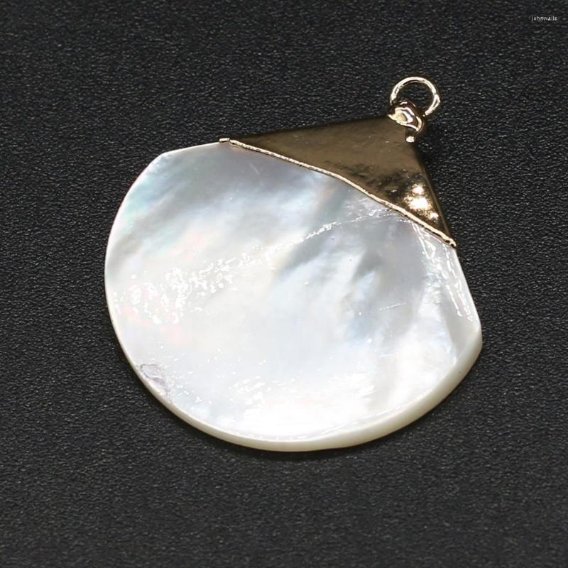 Pendant Necklaces Natural White Mother-of-pearl Shell Elegant Charm Fan Handmade Crafts DIY Necklace Earrings Jewelry Accessories Making
Pendant Necklaces Natural White Mother-of-pearl Shell Elegant Charm Fan Handmade Crafts DIY Necklace Earrings Jewelry Accessories Making