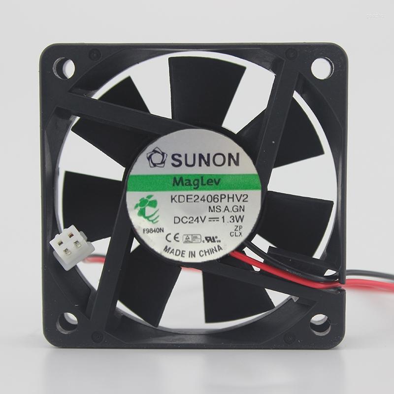 Computer Coolings 2pcs Original For Sunon KDE2406PHV2 6015 60mm DC 24V 1.3W Maglev 60X60X15mm IPC Axial Cooling Fans
Computer Coolings 2pcs Original For Sunon KDE2406PHV2 6015 60mm DC 24V 1.3W Maglev 60X60X15mm IPC Axial Cooling Fans
