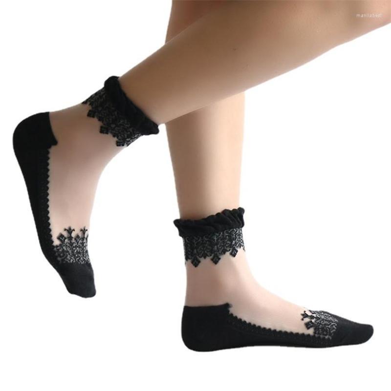 Women Socks VISNXGI Thin Sock Transparent Beautiful Crystal Lace Elastic 1 Pair Of Section Casual Style Patchwork 2022, W006 white
Women Socks VISNXGI Thin Sock Transparent Beautiful Crystal Lace Elastic 1 Pair Of Section Casual Style Patchwork 2022, W006 white