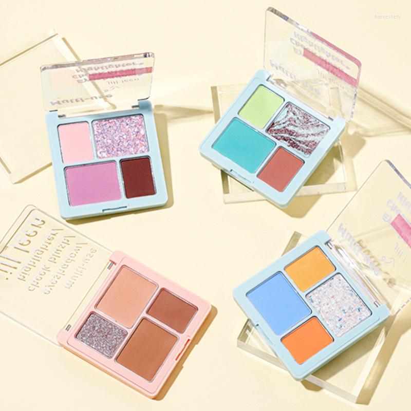 Eye Shadow JILL LEEN 4 Color Portable Oogschaduw Palet Makeup Eyeshadow Glitter Highlighter Shimmer Pigment Matte, Moonlight fairy
Eye Shadow JILL LEEN 4 Color Portable Oogschaduw Palet Makeup Eyeshadow Glitter Highlighter Shimmer Pigment Matte, Moonlight fairy