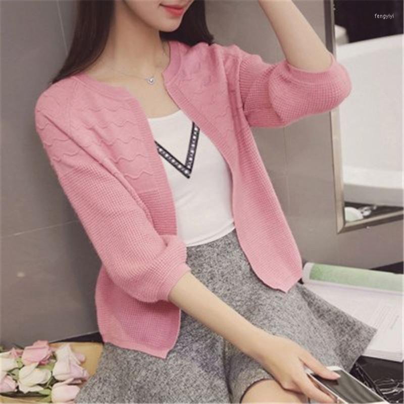 Women's Knits 2022 Fashion Spring Women Cardigan O Neck Lantern Sleeve Three Quarter Knitted Sweater 792, Black
Women's Knits 2022 Fashion Spring Women Cardigan O Neck Lantern Sleeve Three Quarter Knitted Sweater 792, Black