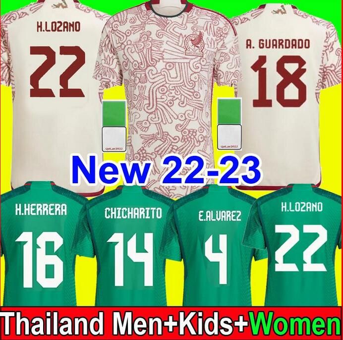 Qatar 2022 Soccer Jerseys Thai Quality Customized Shirts Chicharito Carlos V H.Herrera R.Jimenez H.Lozano Tecatito G.Ochoa C.Salcedo E.Alvarez, 21-22 home pink-black with patch
Qatar 2022 Soccer Jerseys Thai Quality Customized Shirts Chicharito Carlos V H.Herrera R.Jimenez H.Lozano Tecatito G.Ochoa C.Salcedo E.Alvarez, 21-22 home pink-black with patch