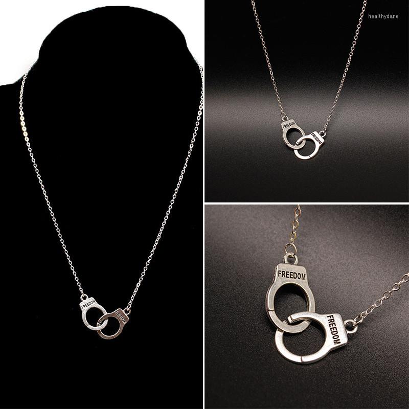 Choker Punk Necklace For Women And Men Handcuffs Pendants Street Style Silver Color Chokers Fashion Jewelry Trendy Wholesale Chains
Choker Punk Necklace For Women And Men Handcuffs Pendants Street Style Silver Color Chokers Fashion Jewelry Trendy Wholesale Chains