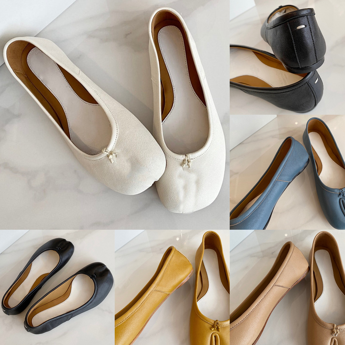 Tabi Leather Ballerina Flats luxury Design shoe casual designer shoes loafers women ballef flat Fashion Autumn Womens Shoes Mujer1, Black
Tabi Leather Ballerina Flats luxury Design shoe casual designer shoes loafers women ballef flat Fashion Autumn Womens Shoes Mujer1, Black