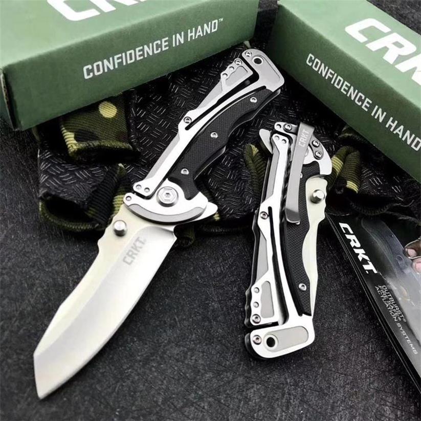 Columbia River CRKT 5190 Assisted Folding Knife 8CR13MOV Satin Plain Blade G10 Handles Camping Survival Pocket Knives Rescue Utili273I
Columbia River CRKT 5190 Assisted Folding Knife 8CR13MOV Satin Plain Blade G10 Handles Camping Survival Pocket Knives Rescue Utili273I