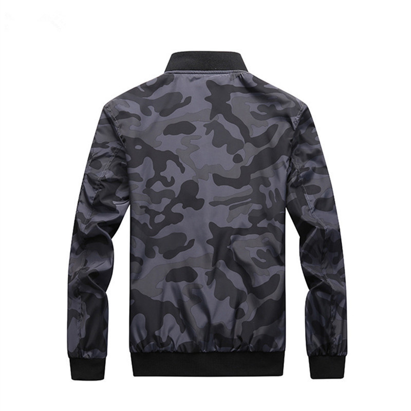 Mens Jackets Men Camouflage Jackets Spring Autumn Fashion Men Thin Section Baseball Jacket Outdoor Men Plus Size Bomber Jacket L6XL 220902