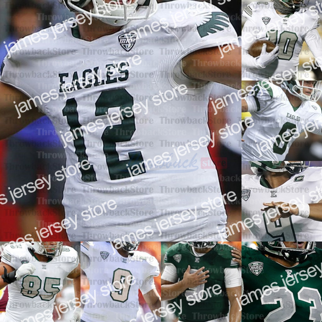 American College Football Wear Custom Eastern Michigan EMU College Football Jerseys Maxx Crosb Mike Glass Shaq Vann Arthur Jackson III Quian Williams Mathew, White ii
American College Football Wear Custom Eastern Michigan EMU College Football Jerseys Maxx Crosb Mike Glass Shaq Vann Arthur Jackson III Quian Williams Mathew, White ii