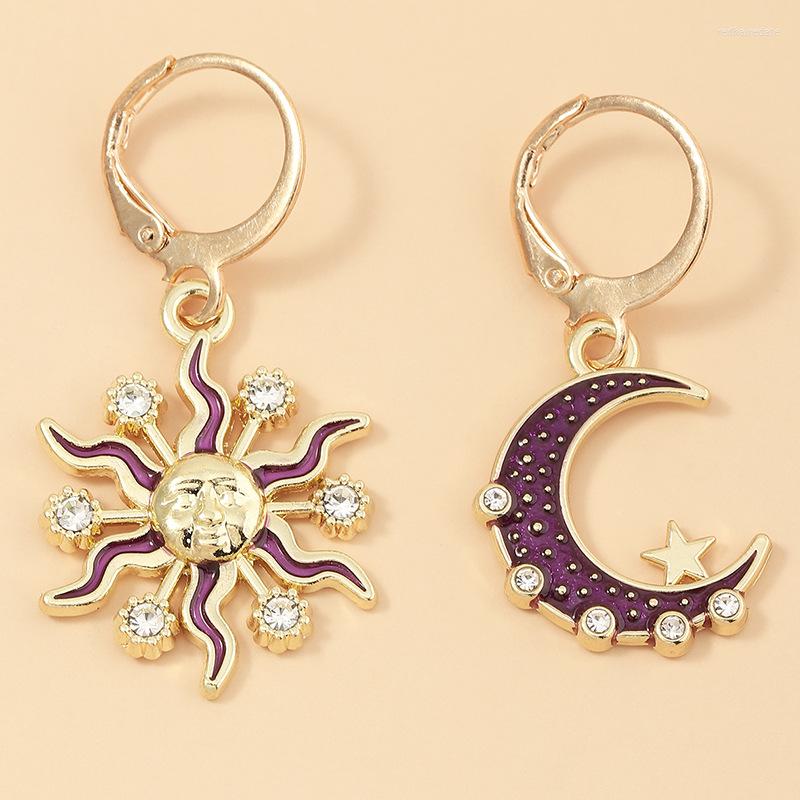 Hoop Earrings Ins Creative Sun Moon For Women Girl Rhinestone Pendientes Statement Earring Wedding Party Jewelry Gift
Hoop Earrings Ins Creative Sun Moon For Women Girl Rhinestone Pendientes Statement Earring Wedding Party Jewelry Gift
