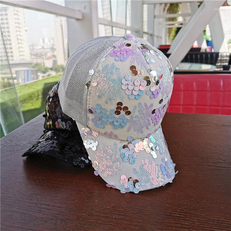 Ball Caps 2022 Ladies Baseball Cap Summer Casual Mesh Breathable Street Fashion Gradient Color Sequin Sun Hat, Wlpbq-bai se
Ball Caps 2022 Ladies Baseball Cap Summer Casual Mesh Breathable Street Fashion Gradient Color Sequin Sun Hat, Wlpbq-bai se