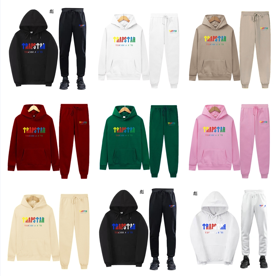 Mens TRAPSTAR T shirts Tracksuits letter Printed Hoodies Sportswear Men winter clothing Warm Two Pieces Set Loose Sweatshirt Jogging Pants 17 colors Asian size S-3XL, 12
Mens TRAPSTAR T shirts Tracksuits letter Printed Hoodies Sportswear Men winter clothing Warm Two Pieces Set Loose Sweatshirt Jogging Pants 17 colors Asian size S-3XL, 12