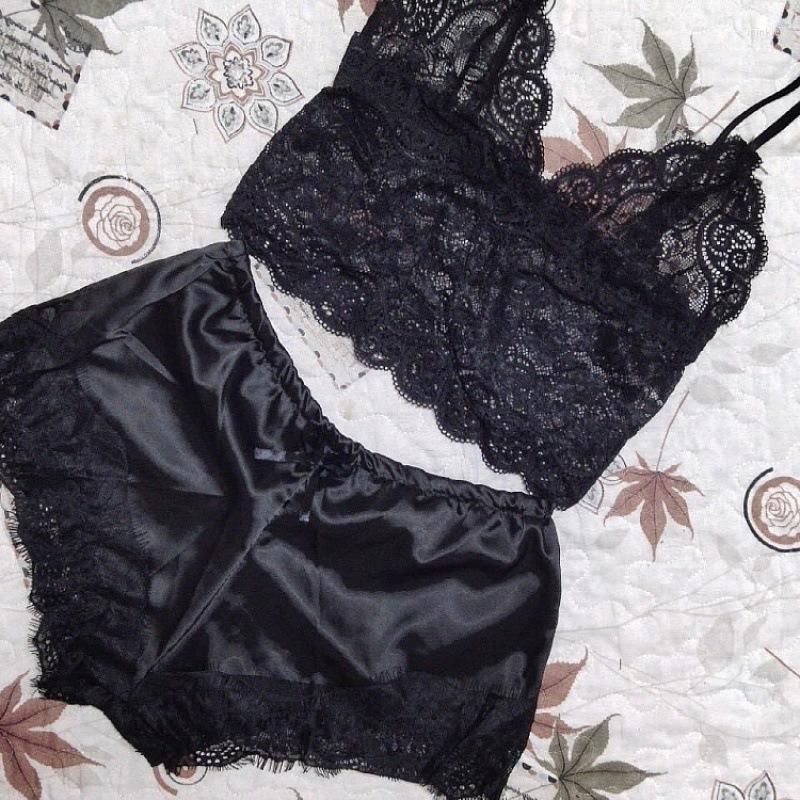 Bras Sets 1 Set Womens Sexy Fashion Casual Lace Sleepwear Lingerie Tops Shorts Babydoll Pajamas Nightwear Underwear, Black
Bras Sets 1 Set Womens Sexy Fashion Casual Lace Sleepwear Lingerie Tops Shorts Babydoll Pajamas Nightwear Underwear, Black