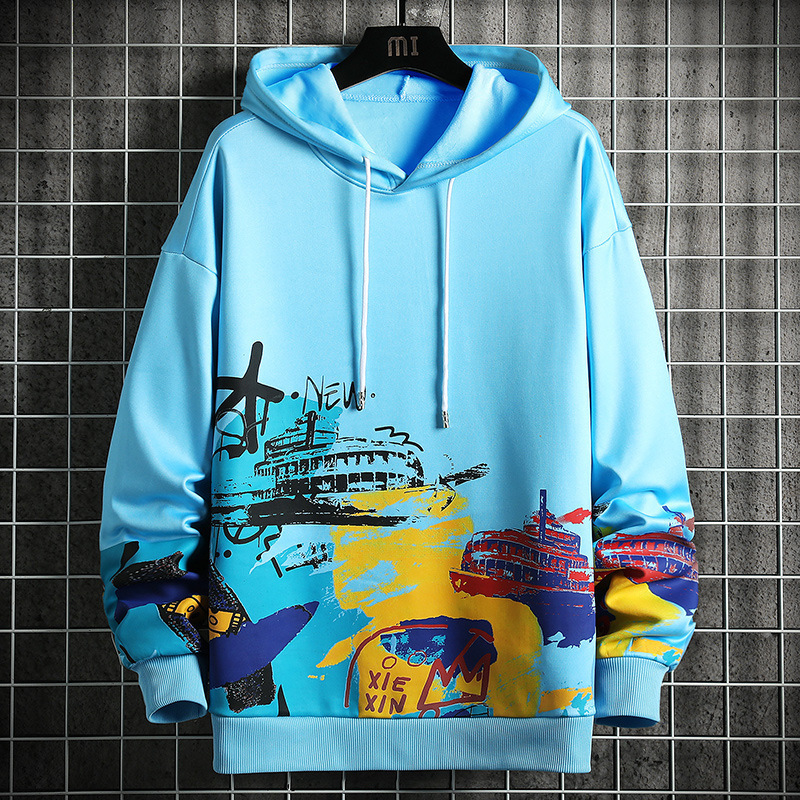 Mens Hoodies Sweatshirts Printed Hoodies Men Fashion Hip Hop Streetwear Sweatshirt Lightweight Casual Hoodies Japan Style Harajuku Clothes Men 220902