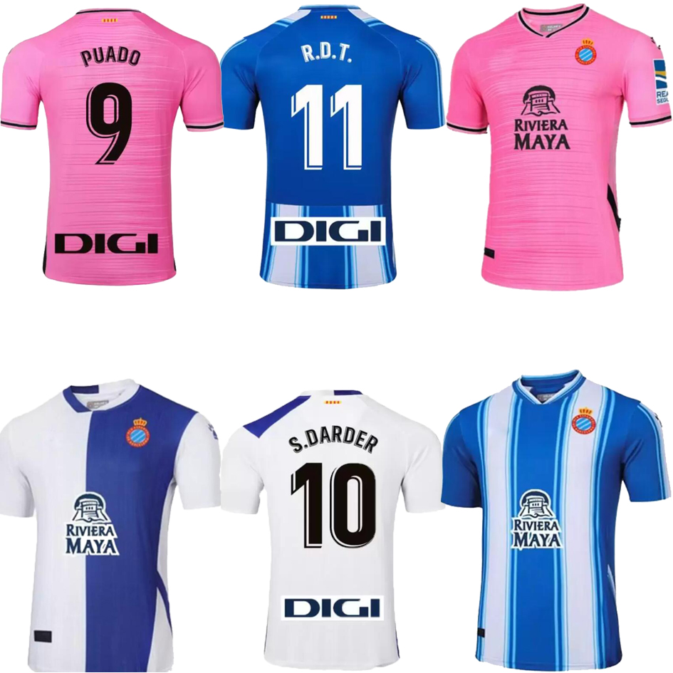 22 23 RCD Espanyol Mens Soccer Jerseys PEDROSA WU LEI PUADO S. DARDER R.D.T DIMATA Home Away 3rd Football Shirts Short Sleeve Uniforms, Red 
22 23 RCD Espanyol Mens Soccer Jerseys PEDROSA WU LEI PUADO S. DARDER R.D.T DIMATA Home Away 3rd Football Shirts Short Sleeve Uniforms, Red