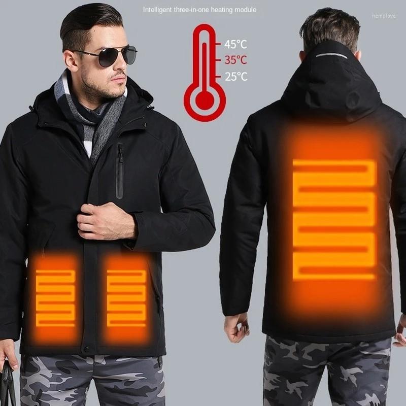 Men' Down Winter Electric Heated Parka Men Windbreak Velvet Thick Warm Windproof Fur Coats USB Heating Hooded Anorak Jackets Male, Women khaki
Men' Down Winter Electric Heated Parka Men Windbreak Velvet Thick Warm Windproof Fur Coats USB Heating Hooded Anorak Jackets Male, Women khaki