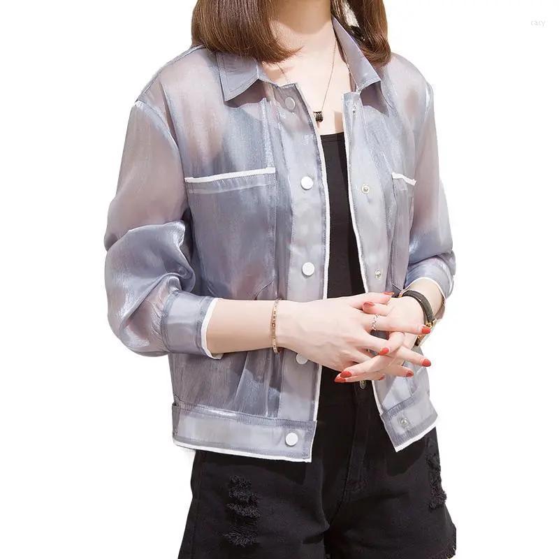 Women's Jackets Sun Protection Clothing Women Solid Color Wild Thin Coat Anti-UV Breathable Outdoor Summer Tops Casual X164, Blue
Women's Jackets Sun Protection Clothing Women Solid Color Wild Thin Coat Anti-UV Breathable Outdoor Summer Tops Casual X164, Blue